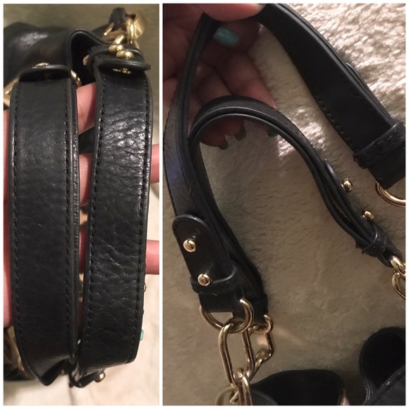 👑✅PRICE FIRM✅Badgley Mischka Leopard Leather Bag - Picture 6 of 12